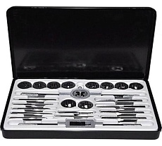 Набор метчиков и плашек Torin метрический, 24 предмета TRX024METRIC