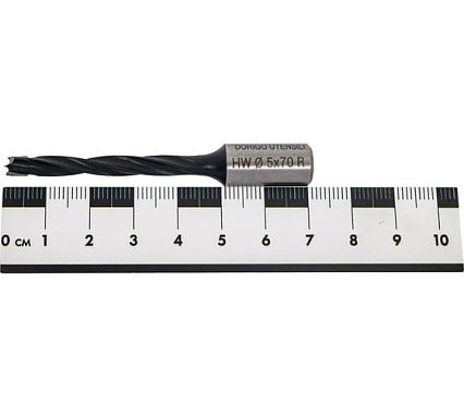 Сверло для глухих отверстий DORIGO HW Ø5x43x70 A.10x20 Z.2 RH 11050903