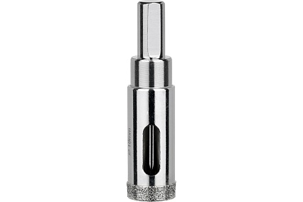 Коронка алмазная по керамограниту и керамике с центрирующим сверлом 18 мм Diamond Industrial DIDCSC018