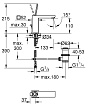 Смеситель для раковины Grohe Eurocube Joy 23657000