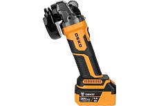 Углошлифовальная машина Deko DKAG20-125, 2х4.0 Ач 063-2151