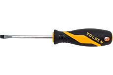 Шлицевая отвертка TOLSEN GRIPro Slotted 6.5 мм, 100 мм 20144