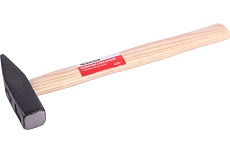Слесарный кованый молоток DERZHI с деревянной рукояткой, 400 г 8801-040