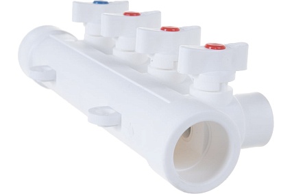 Коллектор с шаровыми кранами Lammin PPR 32х4 Lm31081004032