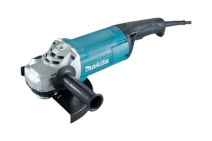 Угловая шлифовальная машина Makita 230 мм, 2700 Вт, 6600 об., расцепляющая муфта, 6.1 кг GA9082