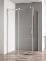 Душевой уголок Cezares STYLUS-SOFT-AH-1-110/100-C-Cr 110x100 прозрачный