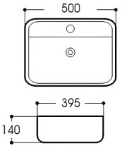 Раковина Aquatek Вега AQ5506-00 50 см