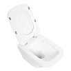 Подвесной унитаз Belbagno Sela BB3201CHR, безободковый, белый