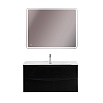 Тумба с раковиной BelBagno Marino-Cer-N 100 см Nero Lucido