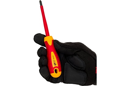 Крестовая отвертка IEK EXPERT Pz2х100мм 1000В TSC-2PZ-2100