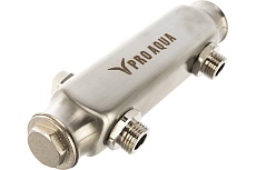 Коллектор PRO AQUA с межосевым расстоянием 100 мм, 2 выхода, 180 мм, 1x1/2 S520MB.02