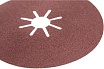Круг шлифовальный фибровый Flex 243-017 (5 шт; 150 мм; P100; 10000 об/мин; 80 м/с) Hammer 526848