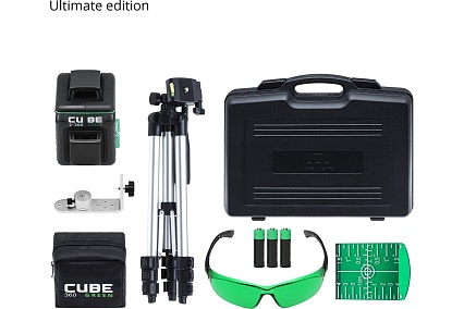 Лазерный уровень ADA CUBE 2-360 Green Ultimate Edition А00471
