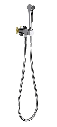 Смеситель Aquatek Европа AQ1020CR с гигиеническим душем, хром Смеситель Aquatek Европа AQ1020CR с гигиеническим душем, хром