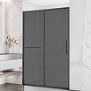 Душевая дверь Vincea Слим Софт (Slim Soft) VDS-1SS120CGGM 120x200 вороненая сталь, тонированная