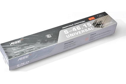Сварочные электроды Е6013Х (S-46.15 universal) 2.5 мм, 2.5 кг RSE УТ-00000090