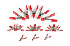 Набор стальных пружинных зажимов WORKPRO 20 штук W001401