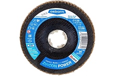 Диск абразивный лепестковый Zircon Power X-Lock K80 125 мм DRONCO 5932387100