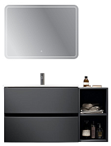 Мебель для ванной Cezares Elettra 100 см Grafite