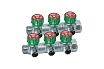 Регулирующий коллектор FAR 3/4 ВР-НР, с 3 отверстиями 1/2 НР FK 3822 3412 SET2
