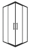 Душевой уголок Timo TKSS-90/03C-8 90x90 прозрачный, черный