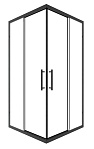 Душевой уголок Timo TKSS-90/03C-8 90x90 прозрачный, черный