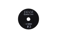 Круг алмазный гибкий шлифовальный Step-3 Extra Line Hybrid (100х3 мм; №3; черный) Diam 688