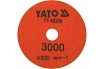 Диск алмазный шлифовальный 100 мм, Р3000 Yato YT-48206