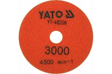 Диск алмазный шлифовальный 100 мм, Р3000 Yato YT-48206