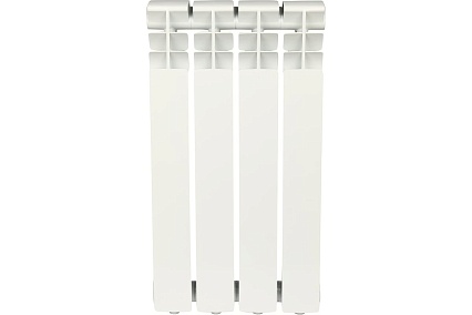 Алюминиевый радиатор Rommer Optima 500 4 секции RAL9016 89556