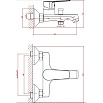 Душевой набор Orange Loop M26-311ab 3в1, античная бронза