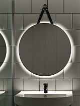 Зеркало Руно Руан 65 см с подсветкой, ЗЛП2485