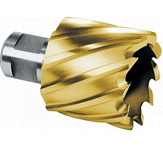 Сверло корончатое по металлу (22х30 мм; HSS G TiN) Terrax by RUKO 108222TTX