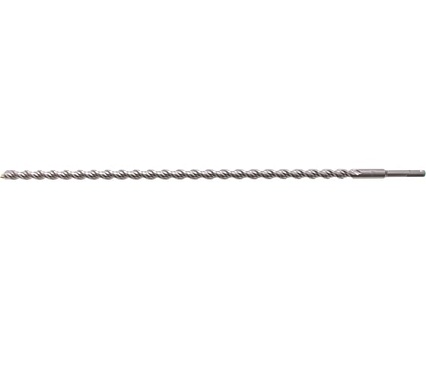 Бур по бетону, двойная спираль, Cobalt W-tip (16x600 мм; SDS PLUS) Denzel 705042