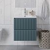 Мебель для ванной BelBagno Uno 60 см Голубой матовый