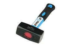 Кувалда WIPRO двухкомпонентная рукоятка фиберглас + ПВХ и ТПР 0502-1000