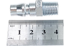 Быстросъемный штуцер Aist папа-наружная резьба 1/4&quot; 909992PM 00-00004277