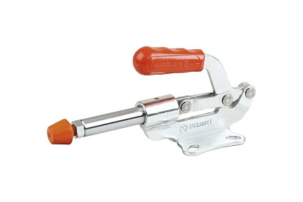 Плунжерный зажим с горизонтальным кронштейном KUKAMET усилие 255 кг 521-3-Q14