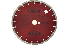 Диск алмазный сегмент STRONG MATERIALS Laser 300x10x32 мм Matur 18-23-300