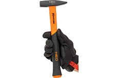 Столярный молоток Neo Tools 300 г, рукоятка из стекловолокна 25-143