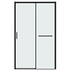 Душевая дверь Grossman Style 100x195 прозрачное, черный матовый 100.K33.05.100.21.00