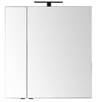 Зеркальный шкаф Aquanet Эвора 80 см белый