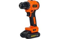 Аккумуляторный шуруповерт Энкор ДША-20ЛБ - Б/Щ 2 акк. 2.0 Ач 50028