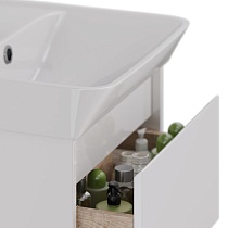 Мебель для ванной Lemark Combi 45 см белый глянец