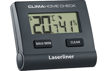 Точный термогигрометр Laserliner ClimaHome-Check (black) с магнитным креплением 082.428A