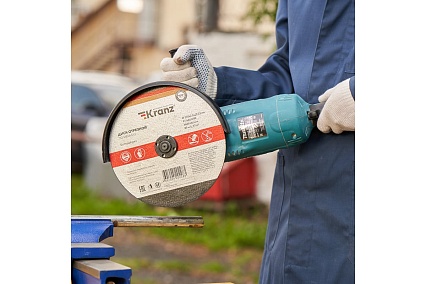 Диск отрезной по металлу 230x2.0x22.23 мм Kranz KR-90-0944