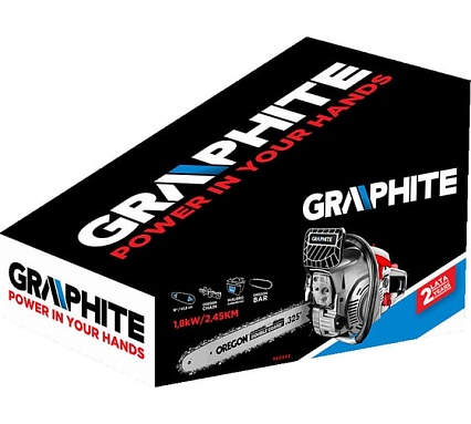 Цепная бензиновая пила Graphite 18" 58G943