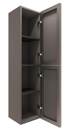 Шкаф пенал Vincea Elise 35 см серый матовый VSC-4EL150MG