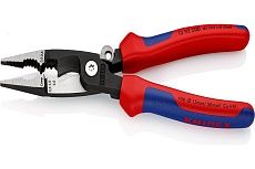 Электромонтажные клещи Knipex 6-в-1, зачистка: 0.75 - 1.5 + 2.5 мм, L-200 мм KN-1392200SB