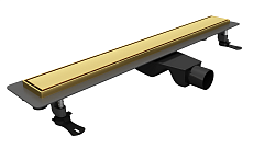 Трап для душа RGW Drain Leo-31Gb 60 см брашированное золото 60213160-06